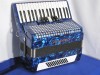Canarino 34-60-5 New blue piano accordion